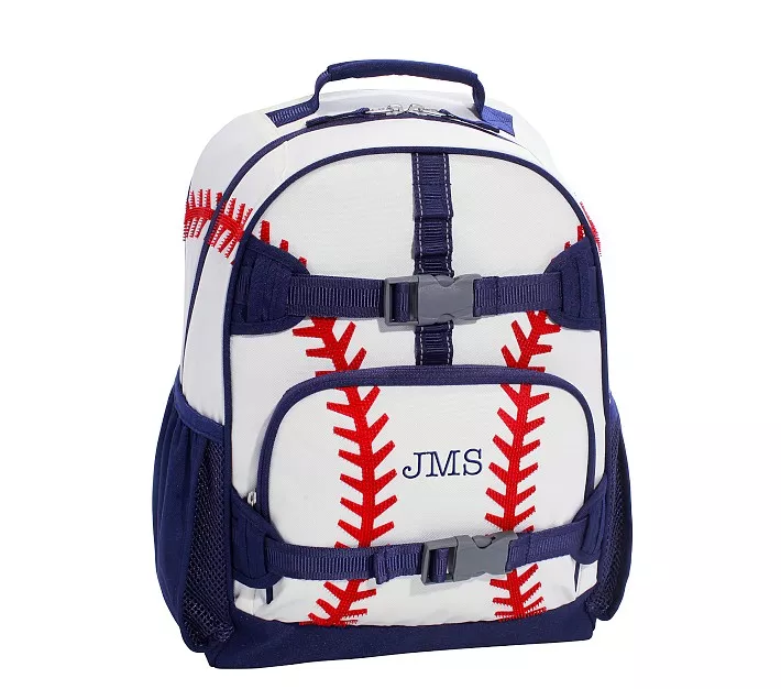 Mackenzie Navy Solid Backpacks