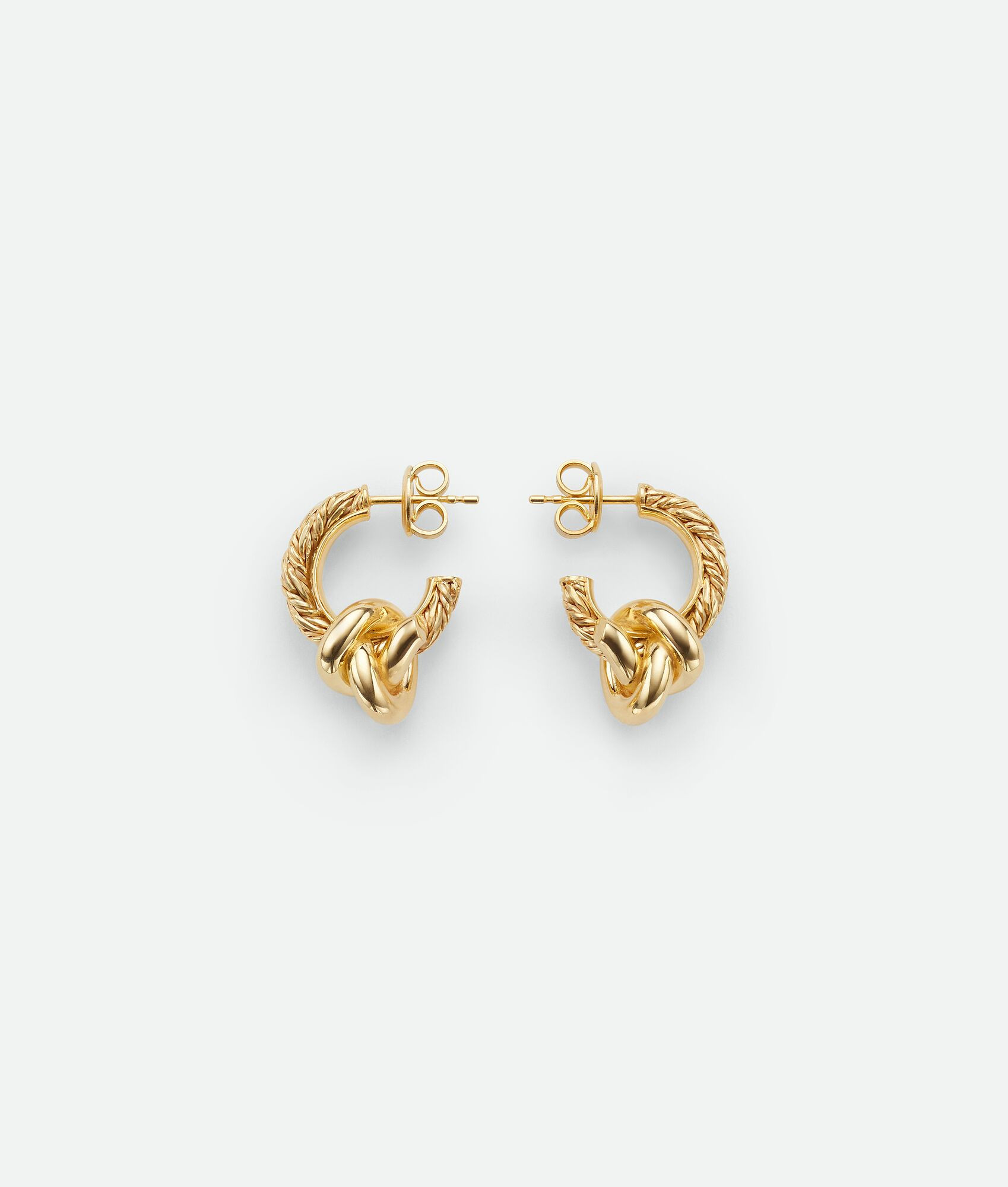 Women's Knot Earrings in Yellow gold | Bottega Veneta US | Bottega Veneta