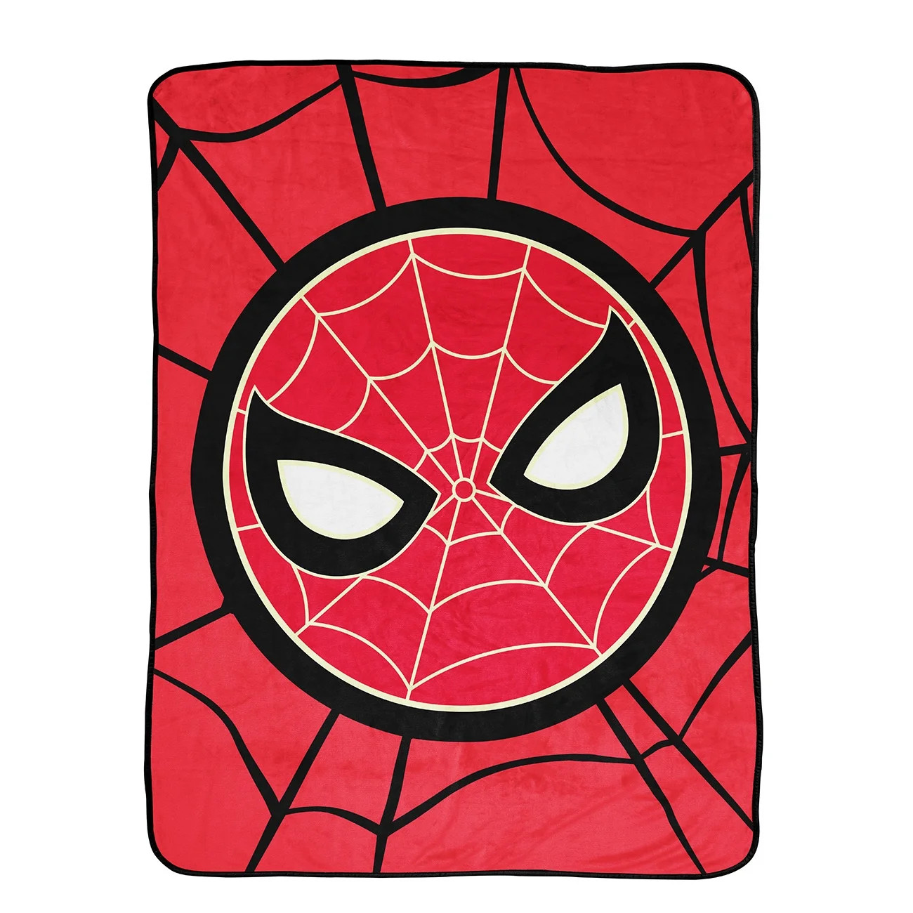 Spider-Man Web Head Glow In The Dark Kids Throw, 46 x 60, Microfiber, Red, Marvel | Walmart (US)