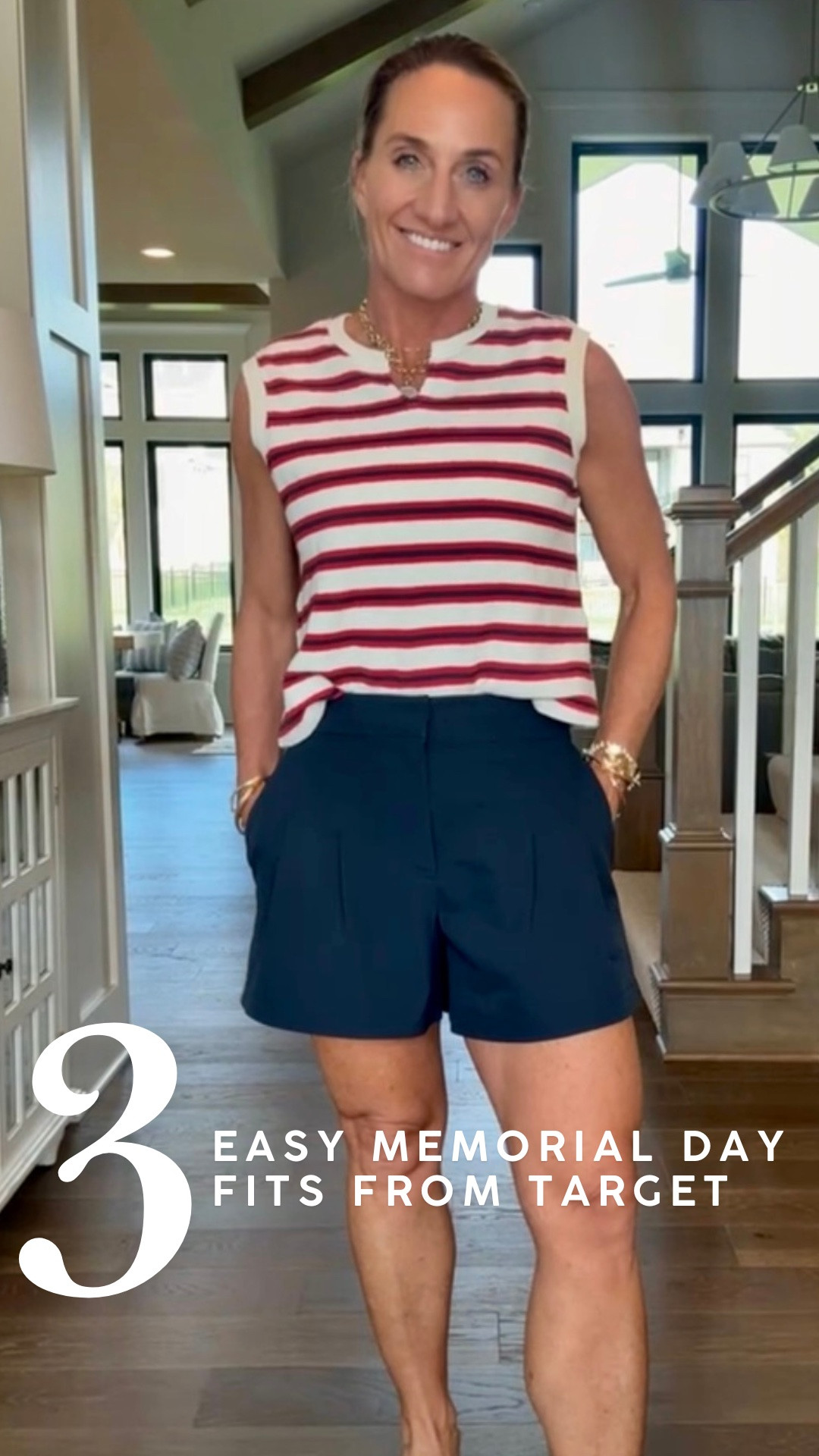 Order today & get in time for Memorial Day weekend. These easy fits are all poolside transition friendly too 🥰 ❤️🤍💙. @Target

#LTKootd #LTKActive #LTKmomlife