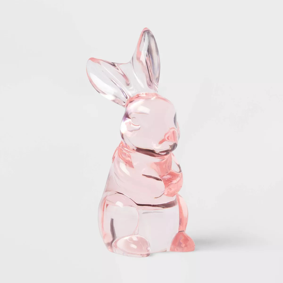Plastic Bunny Animal Easter Figurine Pink - Spritz™ | Target