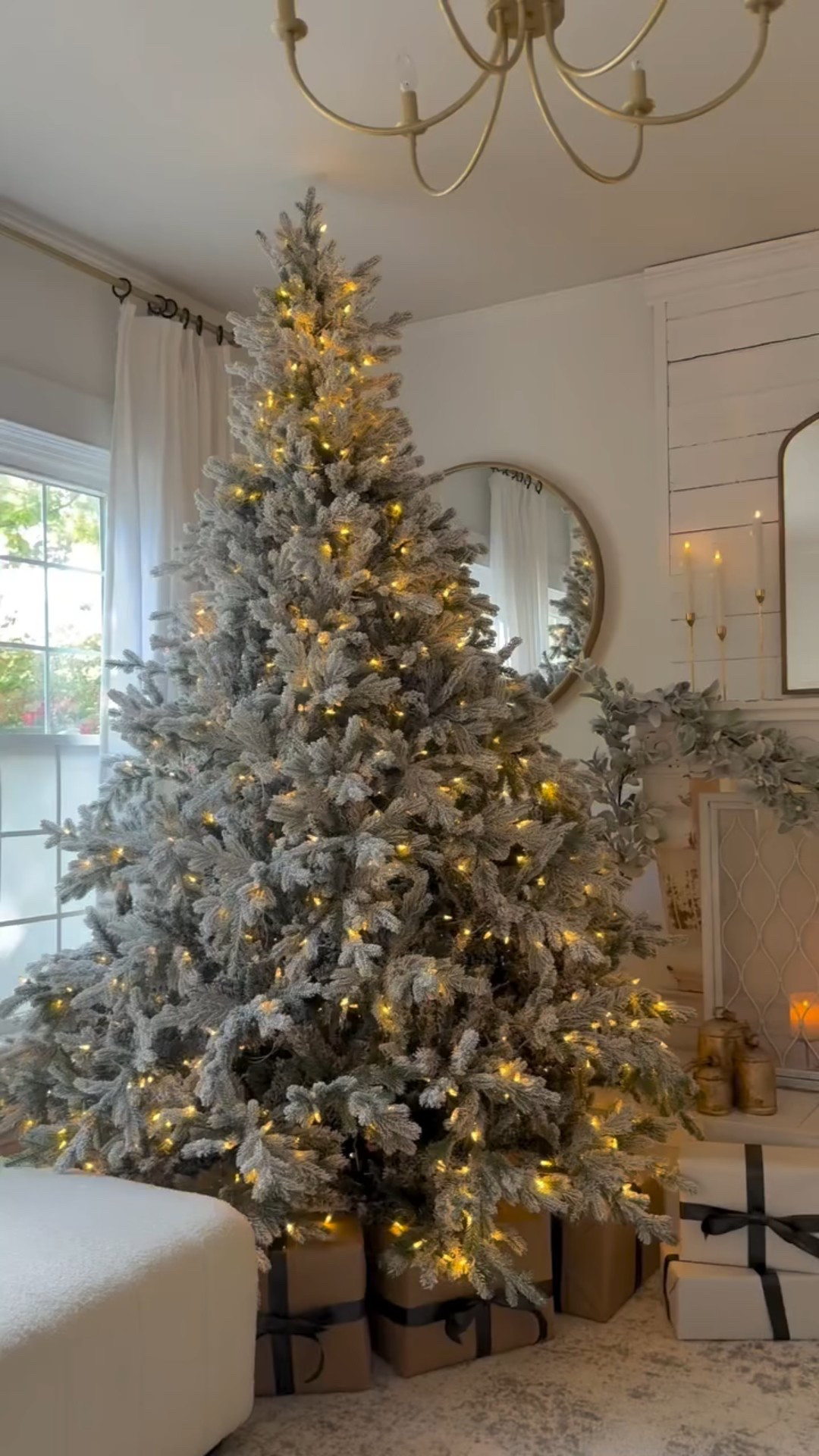 This amazing Royal Oaks flocked tree has a huge footprint & makes a large space feel grand!!! The 4.5 tree flocked tree also has such a sweet look with its modern, sparsely designed branches. Everything you see is attached to this post below! 

#christmas #christmasdecorating #christmasiscoming #homedecorating #homedecor

#LTKSeasonal #LTKHome #LTKGiftGuide