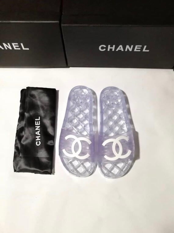 CC Designer Women Jelly Slides | Etsy (US)