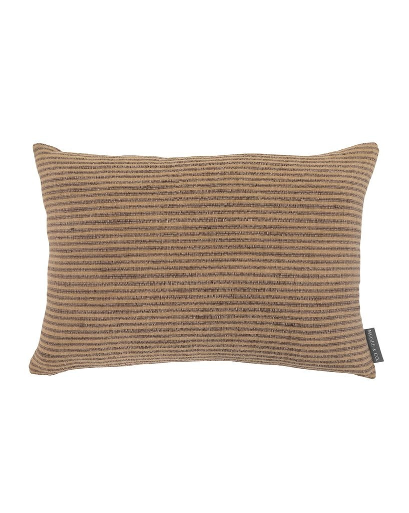 Devin Silk Stripe Pillow Cover | McGee & Co.