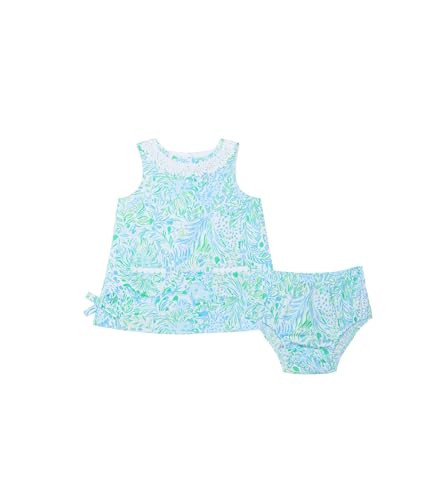 Lilly Pulitzer Girls' Baby Lilly Shift (Infant), Hydra Blue Dandy Lions | Amazon (US)