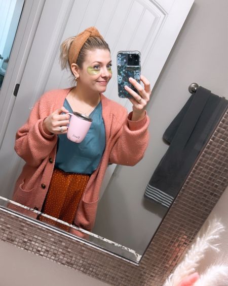 February mornings are cozy in this pink oversized sweater and my pink swell mug! 🌸  also, love my pixi detoxifying eye patches for getting rid of morning puffiness. 10/10 recommend! 

#LTKfindsunder50 #LTKSeasonal #LTKfindsunder100