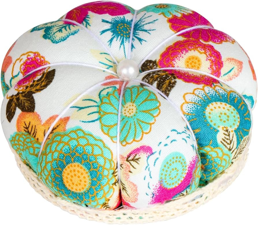 Pin Cushion Pin Cushions with Elastic Strap Pin Holder Pumpkin Pins Cushions Cute Needle Cushions... | Amazon (US)