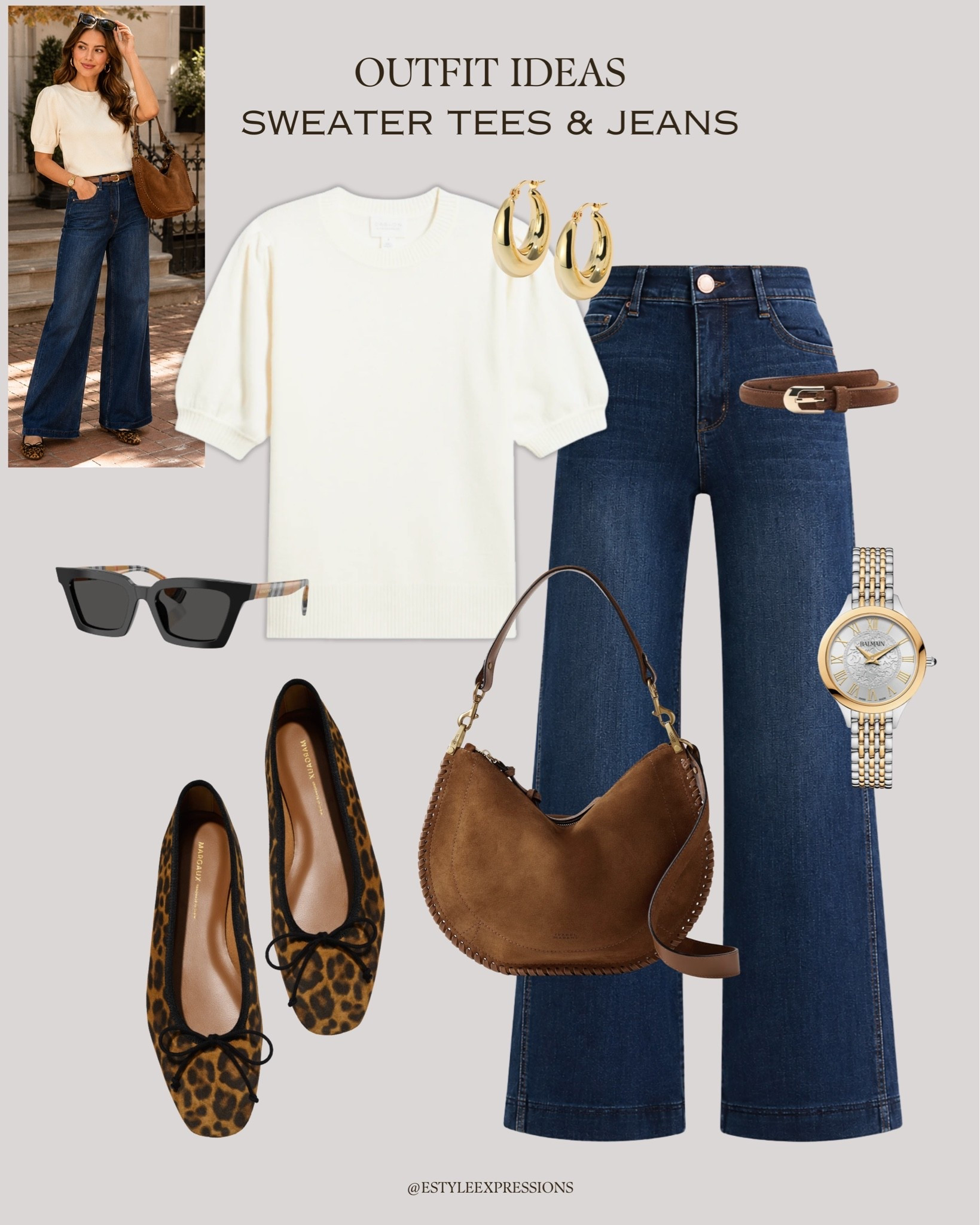 Outfit Ideas with Cozy Sweater Tees & Jeans!☀️🍂 Whether it's a sunny afternoon stroll or a chilly evening cocktail, this duo is the ultimate transitional staple.✨

#LTKautumn

#LTKjeans #LTKworkwear