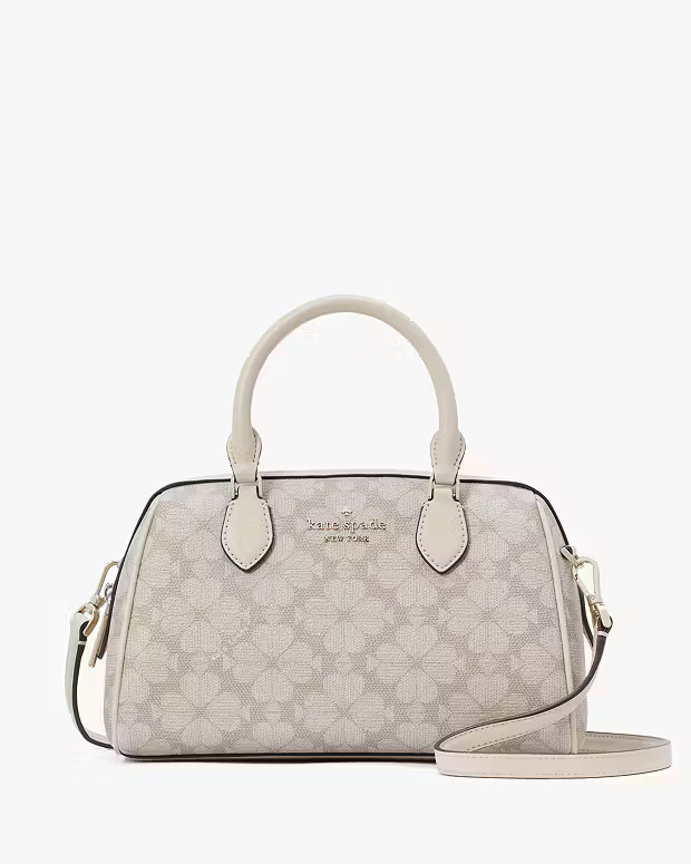 Signature Spade Flower Duffle Crossbody | Kate Spade Outlet