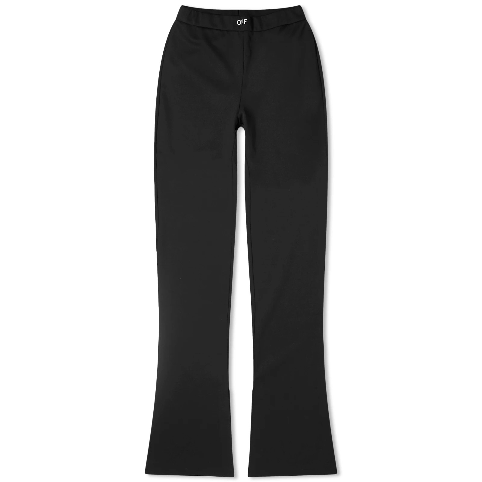 Off-White Women's Sleek Split Leggings in Black, Size UK 14 | END. Clothing