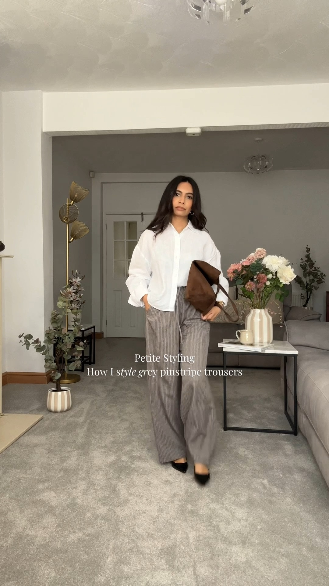 How I style grey pinstripe trousers 3 ways 🤍

As a petite girl, finding trousers that actually fit and look effortless can be so hard… but these are on repeat.

I love how easy they are to dress up or down depending on the vibe, from casual everyday to something a little more elevated.

Which look is your favourite? 1, 2 or 3 ✨

#LTKpetite #LTKspring #LTKuk