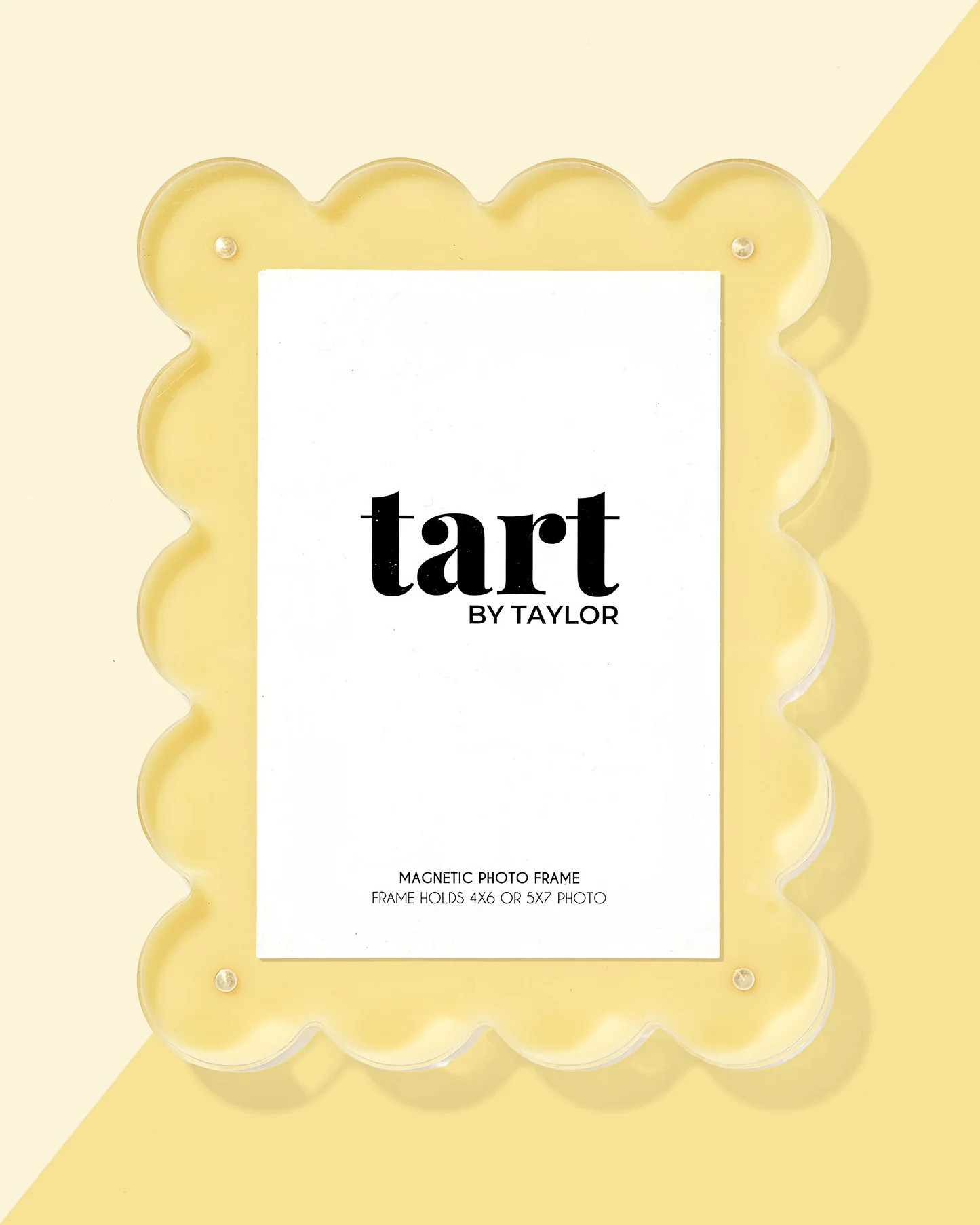 Butter Yellow Acrylic Picture Frame | Tart By Taylor