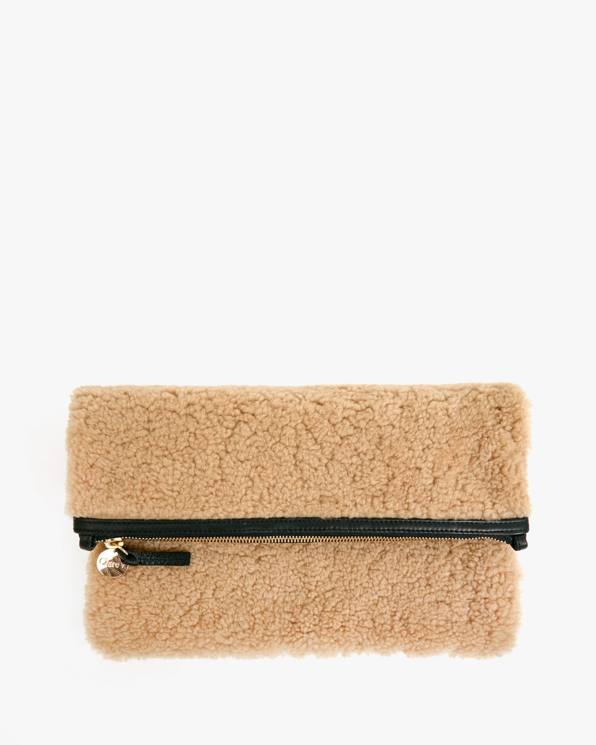 Foldover Clutch w/ Tabs | Clare V.