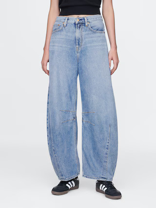 High Rise UltraSoft Horseshoe Jeans | Gap (US)