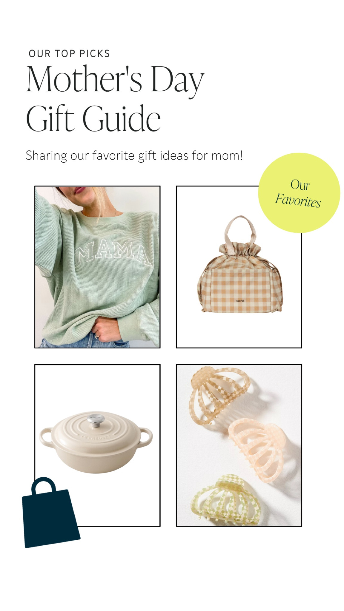 Mother’s Day Gift Guide is here! ✨ We picked some cozy and cute things for you to gift mama this year! 

#mothersdaygift #mothersday #giftguide #mothersdaygiftguide

#LTKGiftGuide #LTKhome #LTKfamily