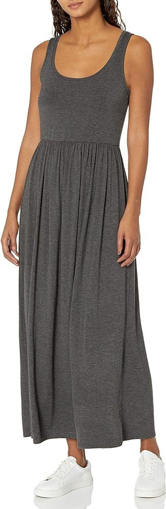 Amazon Essentials Women's Tank Waisted Maxi Dress (Available in Plus Size) | Amazon (US)