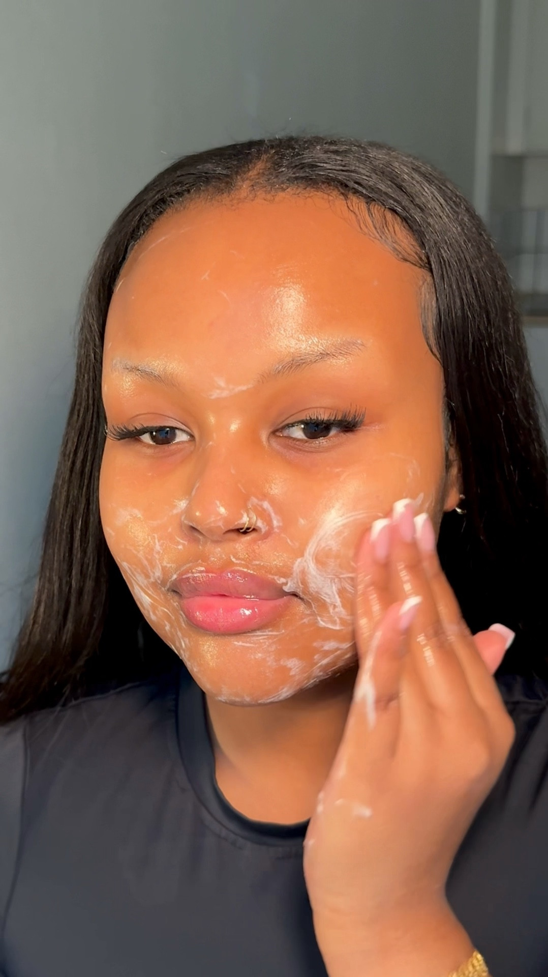 grwm using haruharu wonder skincare products 🤍🫧✨

#LTKbeauty
