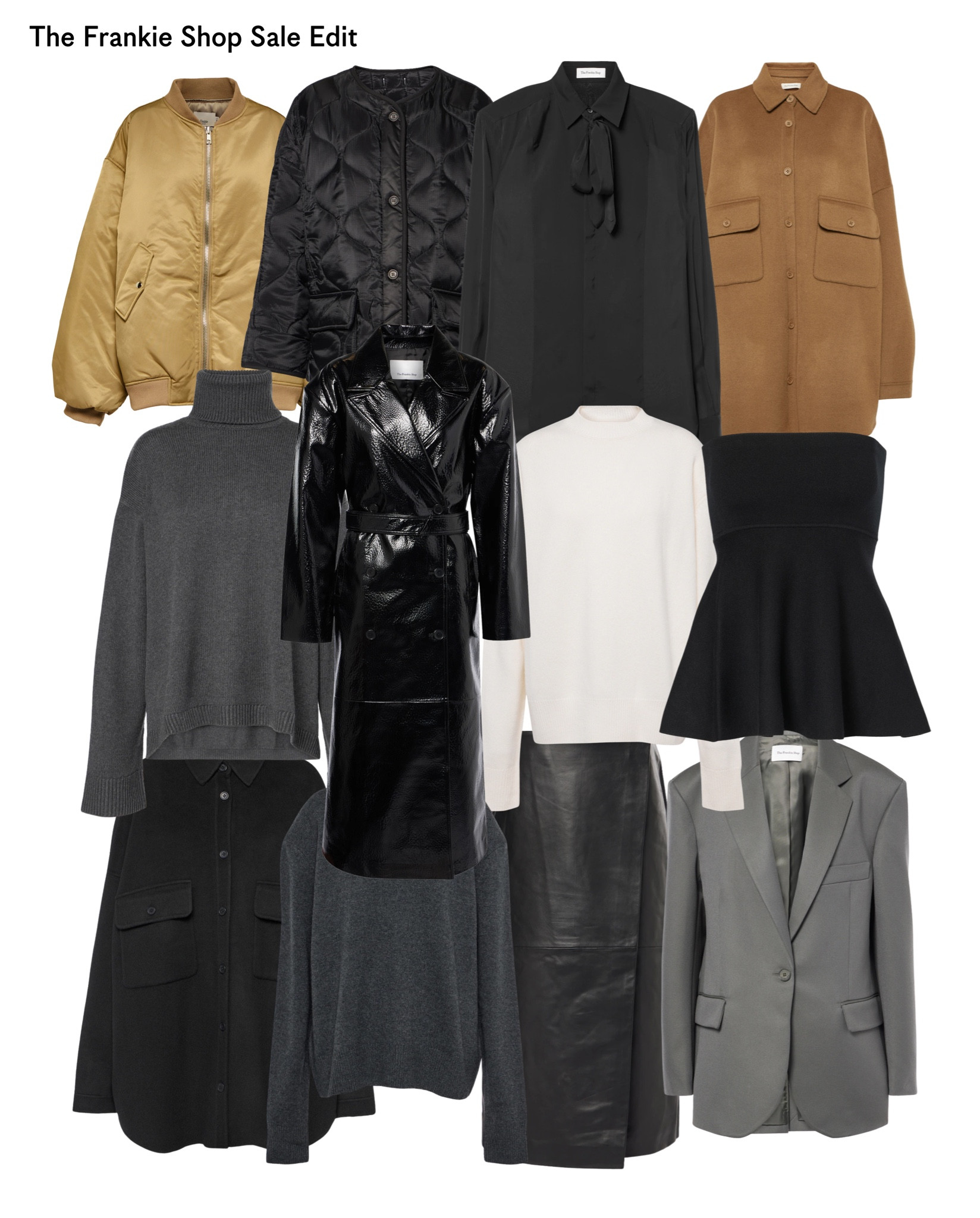 The Frankie Shop Sale Edit 

Mytheresa | sale | BlackFriday | jumper | coat | winter | December | top | leather | going out | city | lunch | blazer | Wishlist 

#LTKuk #LTKstyletip #LTKwinter