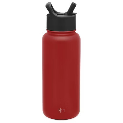 Simple Modern 32 oz Stainless Steel Summit Water Bottle with Straw Lid | Target