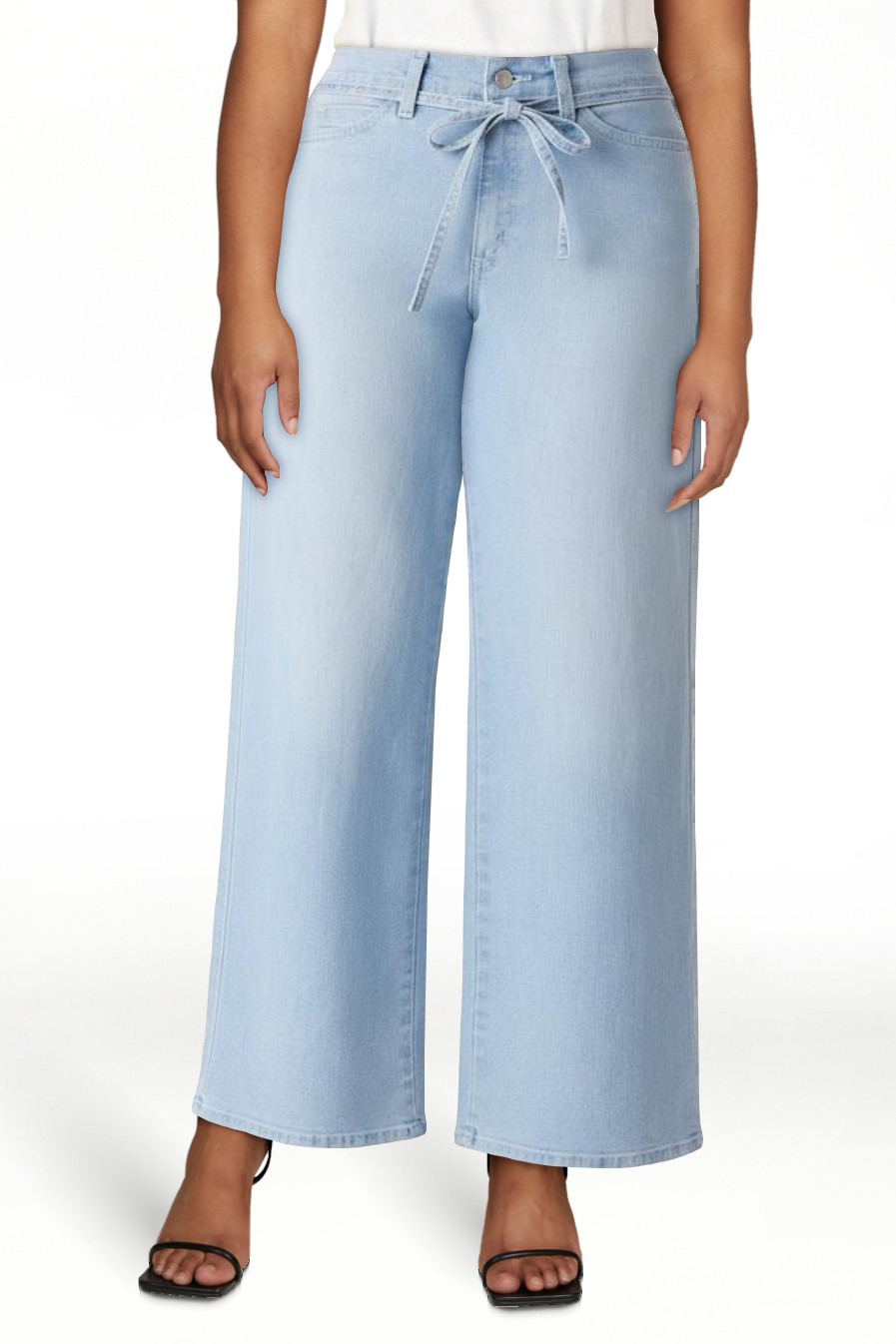 Levi Strauss Signature Women's and Women's Plus Vintage Belted Wide Leg, Sizes 2-16 | Walmart (US)