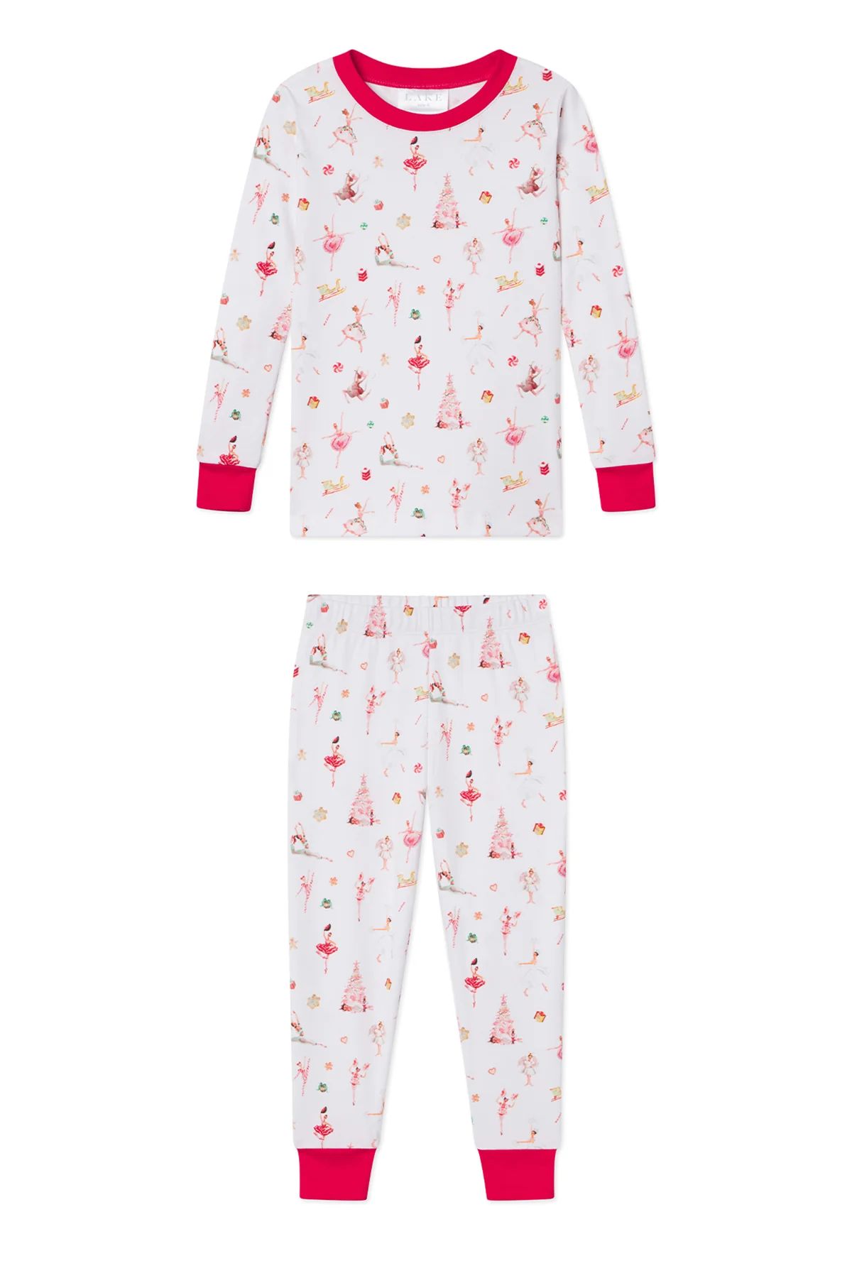 Kids Long-Long Set in Nutcracker | LAKE Pajamas
