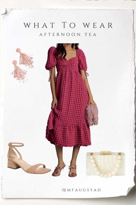 Dress on sale today!  Copy code when you select the dress!


Dress, Easter, Easter dress, spring dress, dress for tea, what to wear to afternoon tea, bump friendly, maternity, vacation outfits, Easter dresses, textured dress, pink dress, 

#LTKstyletip #LTKsalealert #LTKSpringSale