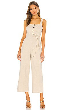 Privacy Please Dakota Jumpsuit in Gold & Tan from Revolve.com | Revolve Clothing (Global)