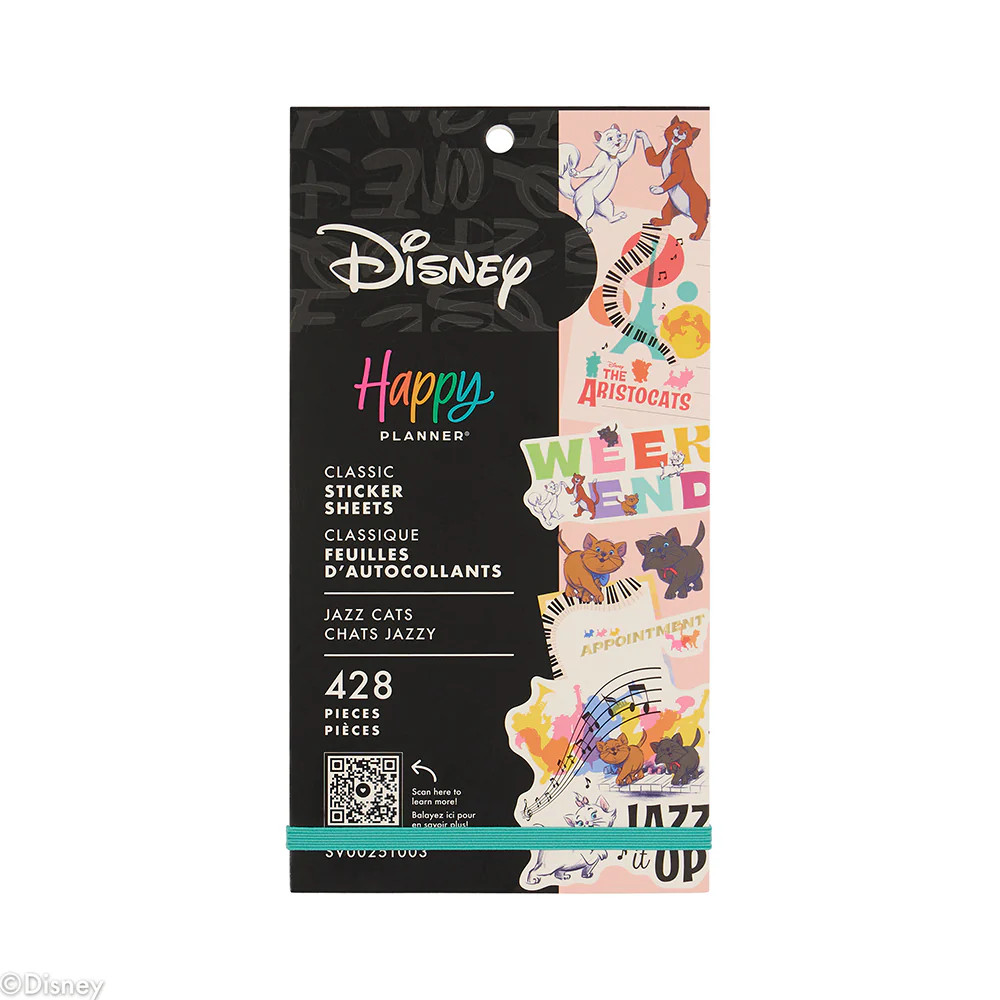 Disney The Aristocats - Value Pack Stickers | Happy Planner