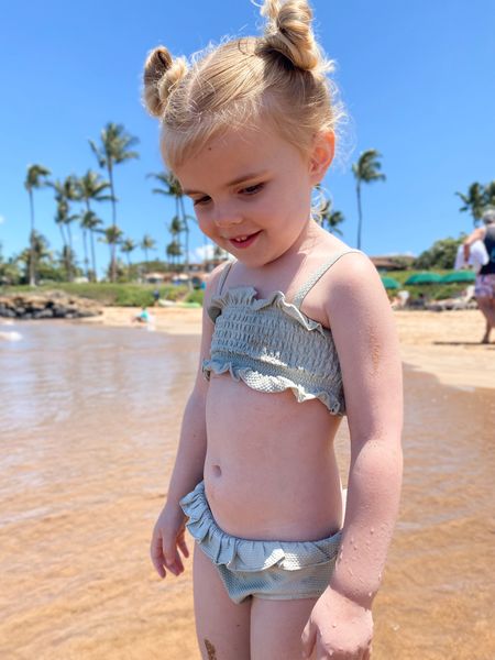 Toddler girl swim Beach vacation 
Her bikini from H&M is sold out but I linked a few similar options!


#LTKbaby #LTKkids #LTKswim