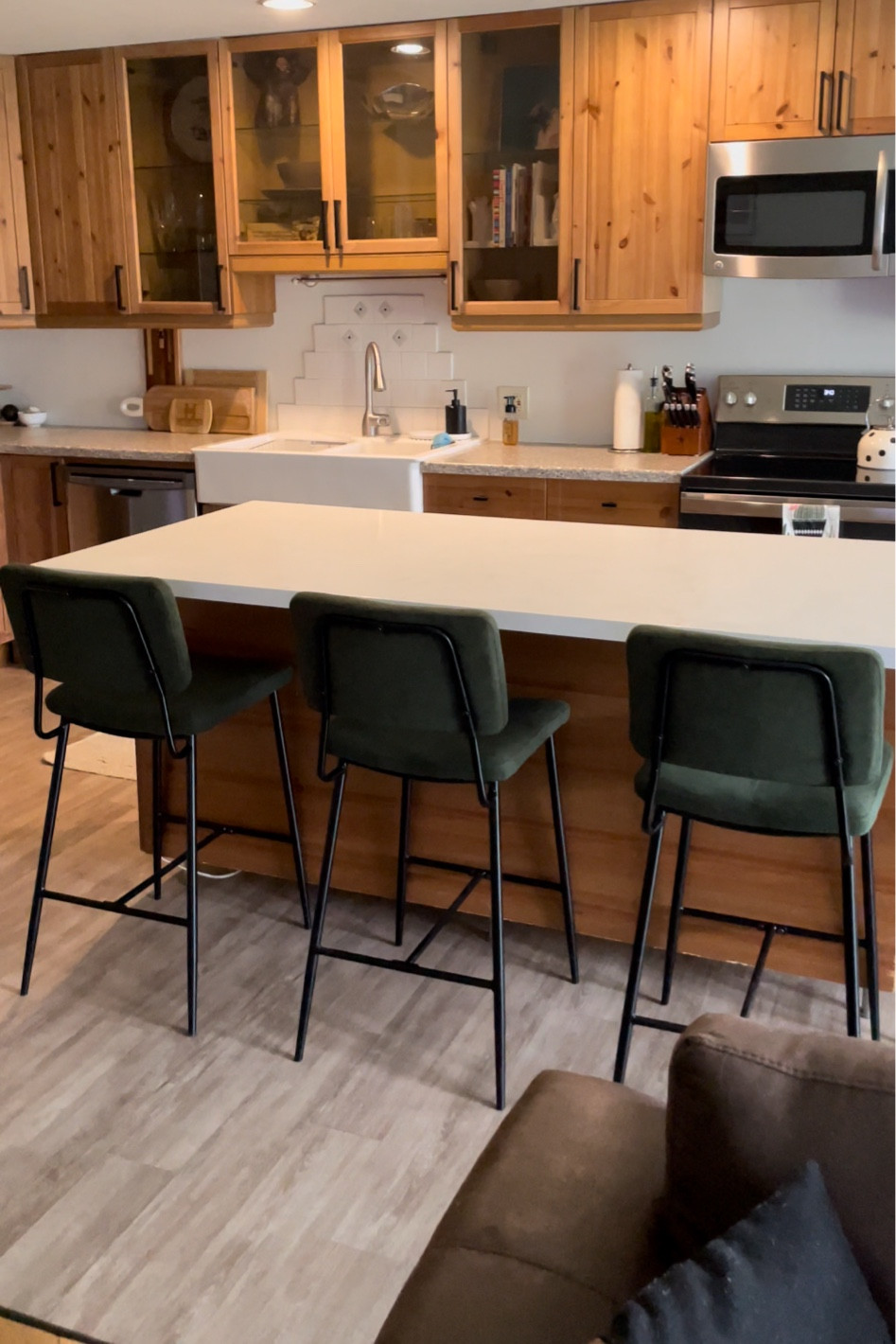 Green barstools!

#LTKsalealert #LTKhome #LTKfamily