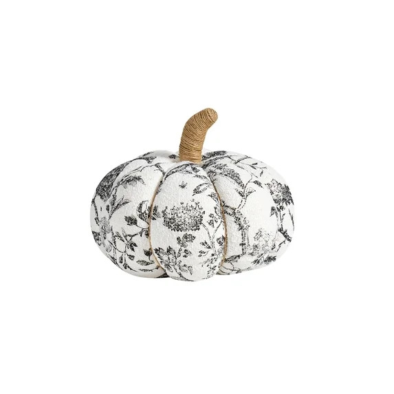 My Texas House 6" x 10" Crow Branches Ivory/Black Pumpkin Decorative Pillow | Walmart (US)