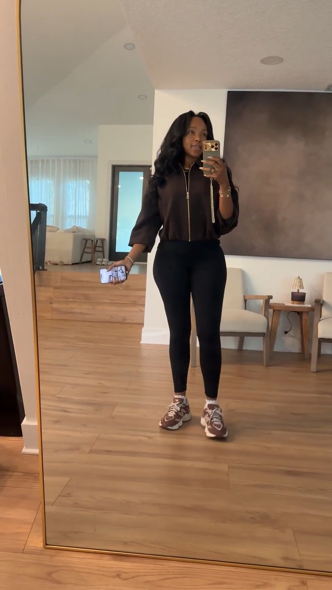 Scroll to shop this effortless everyday look featuring classic black leggings paired with a lightweight zip top for a clean, put-together vibe. These are staple pieces you’ll reach for constantly, making it a go-to outfit where the cost per wear keeps dropping.

Perfect for errands, travel days, coffee runs, school drop-offs, or casual everyday wear.

5'4" | 138 lbs | 34D bust | 27" waist | 40" hips

Follow me on Instagram and YouTube @kirasfashionfinds