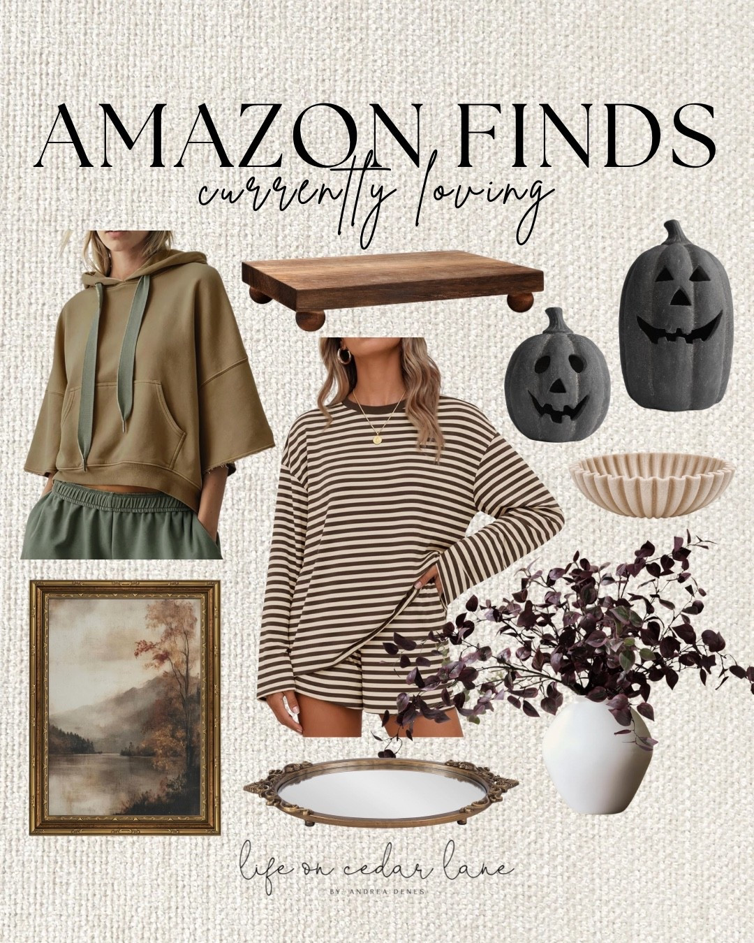 Loving these cozy finds from Amazon! Perfect for a relaxed day. Check out my latest picks! #amazonstyle

#LTKOver40 #LTKSeasonal #LTKHome