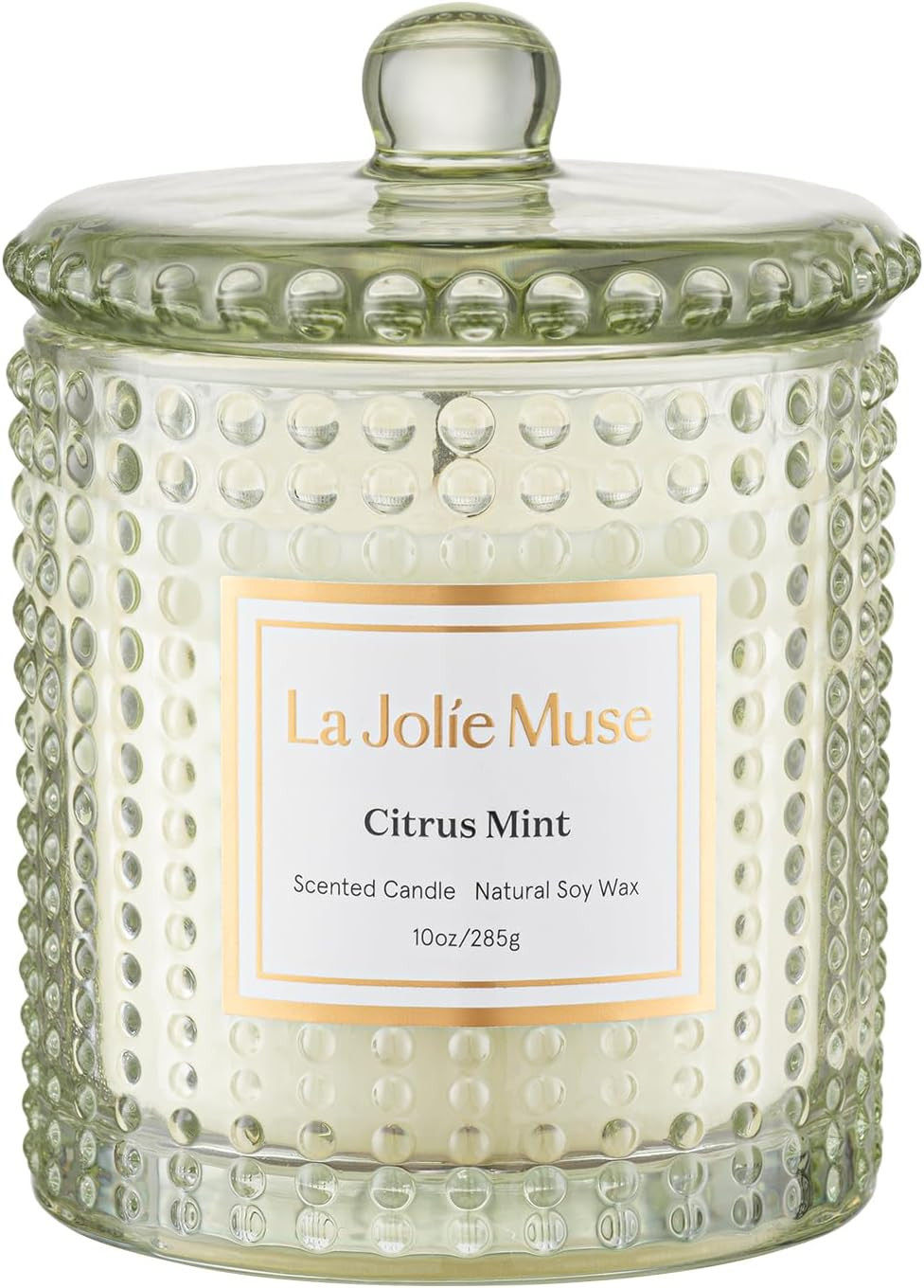 LA JOLIE MUSE Citrus Mint Candle, Candles for Home Scented, Luxury Eucalyptus Candles Gifts for W... | Amazon (US)