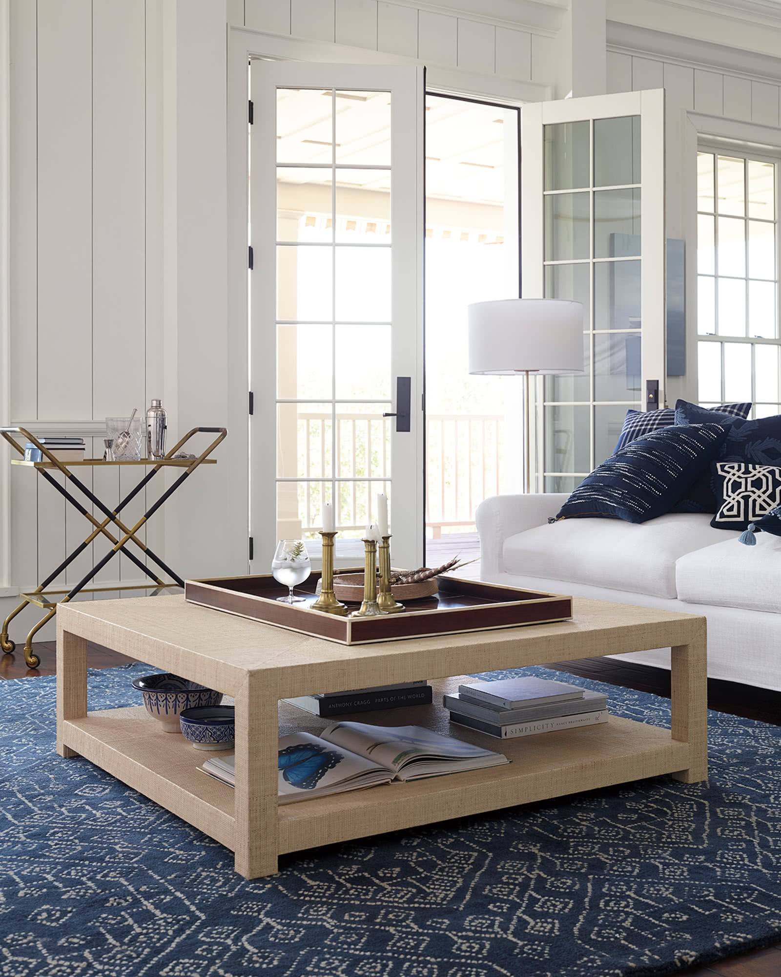 Blake Square Coffee Table | Serena and Lily