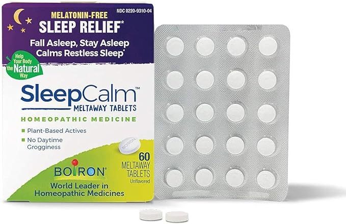 Boiron SleepCalm Sleep Aid for Deep, Relaxing, Restful Nighttime Sleep - Melatonin-Free and Non H... | Amazon (US)