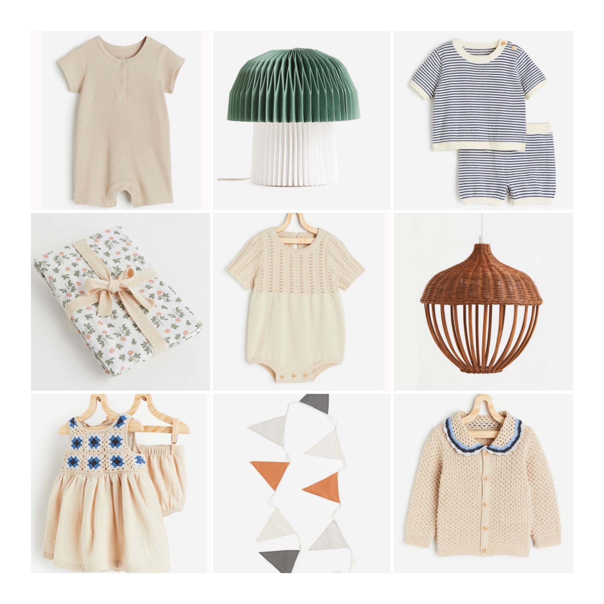 New in at H&M Baby!
Crochet, pointelle and linen baby rompers, dresses & sets. Brilliant stylish essential accessories and some new hero nursery buys...

#LTKbaby #LTKfamily #LTKbump
