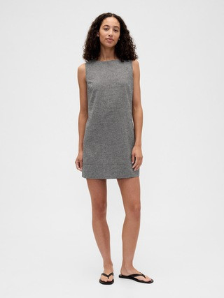 Linen-Blend Apron Mini Dress | Gap Factory