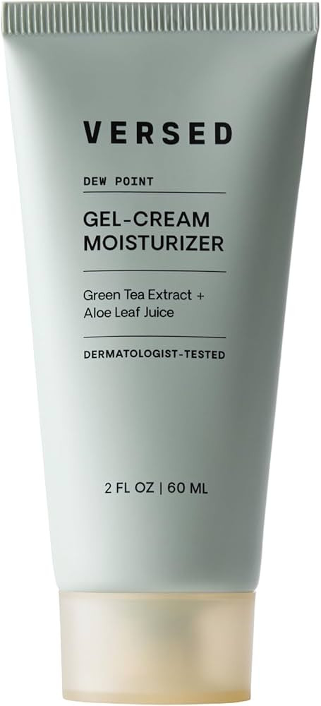 Versed Dew Point Gel Moisturizer For Face - Antioxidant-Rich Gel Cream with Green Tea Extract + A... | Amazon (US)