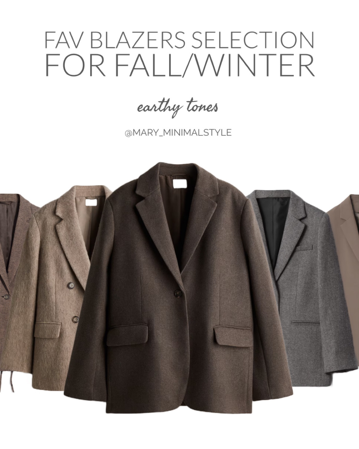 favorite blazers for the fall/winter season 💬 from COS, H&M, Sézane & Net-a-Porter





#blazers

#LTKeurope #LTKautumn #LTKworkwear