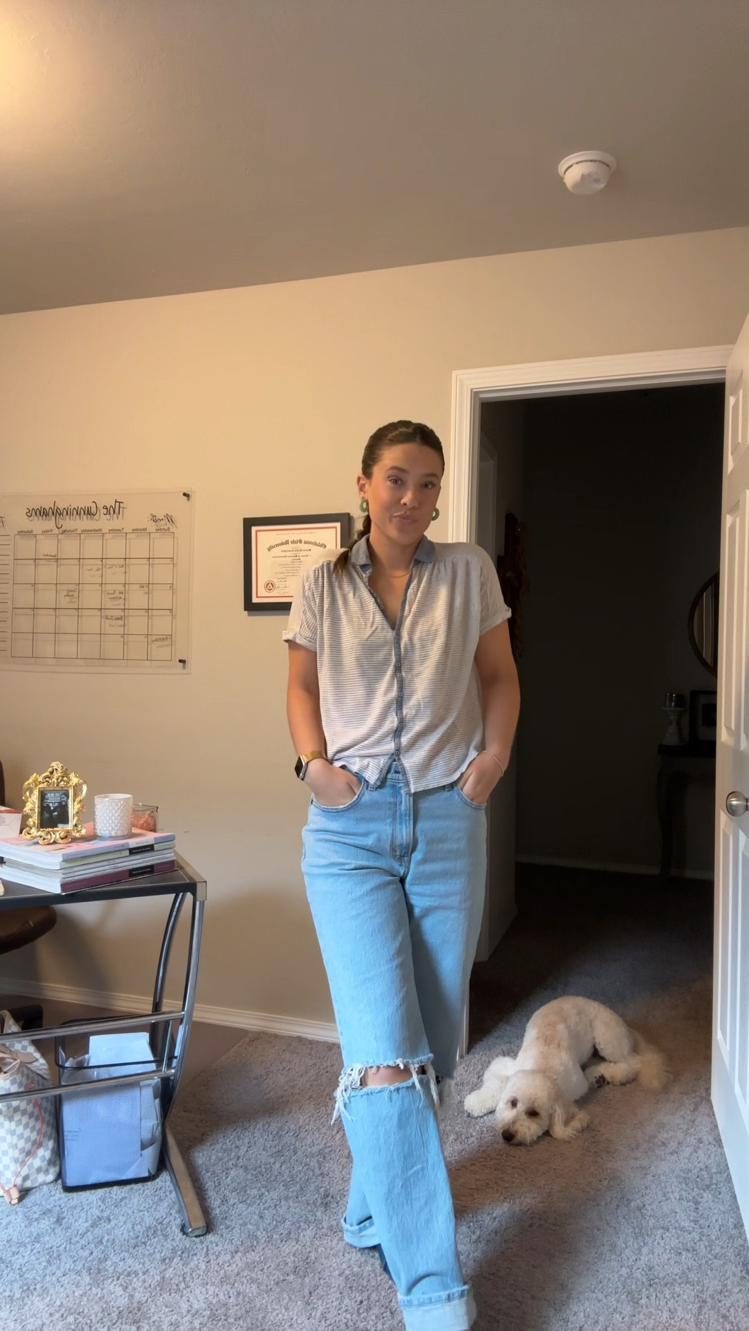 Work from home OOTD. As seen on tiktok🩵

#LTKWorkwear #LTKBeauty #LTKFindsUnder50