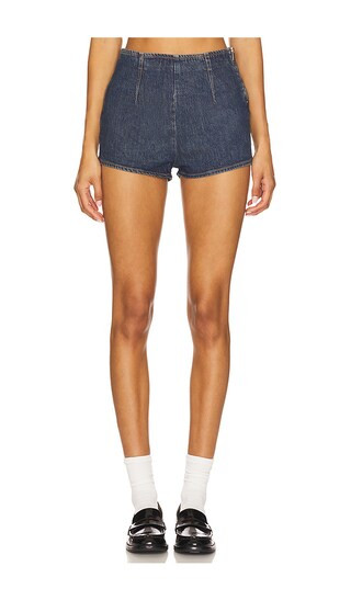 Velma Hot Short in Mailbu Vintage Indigo | Revolve Clothing (Global)