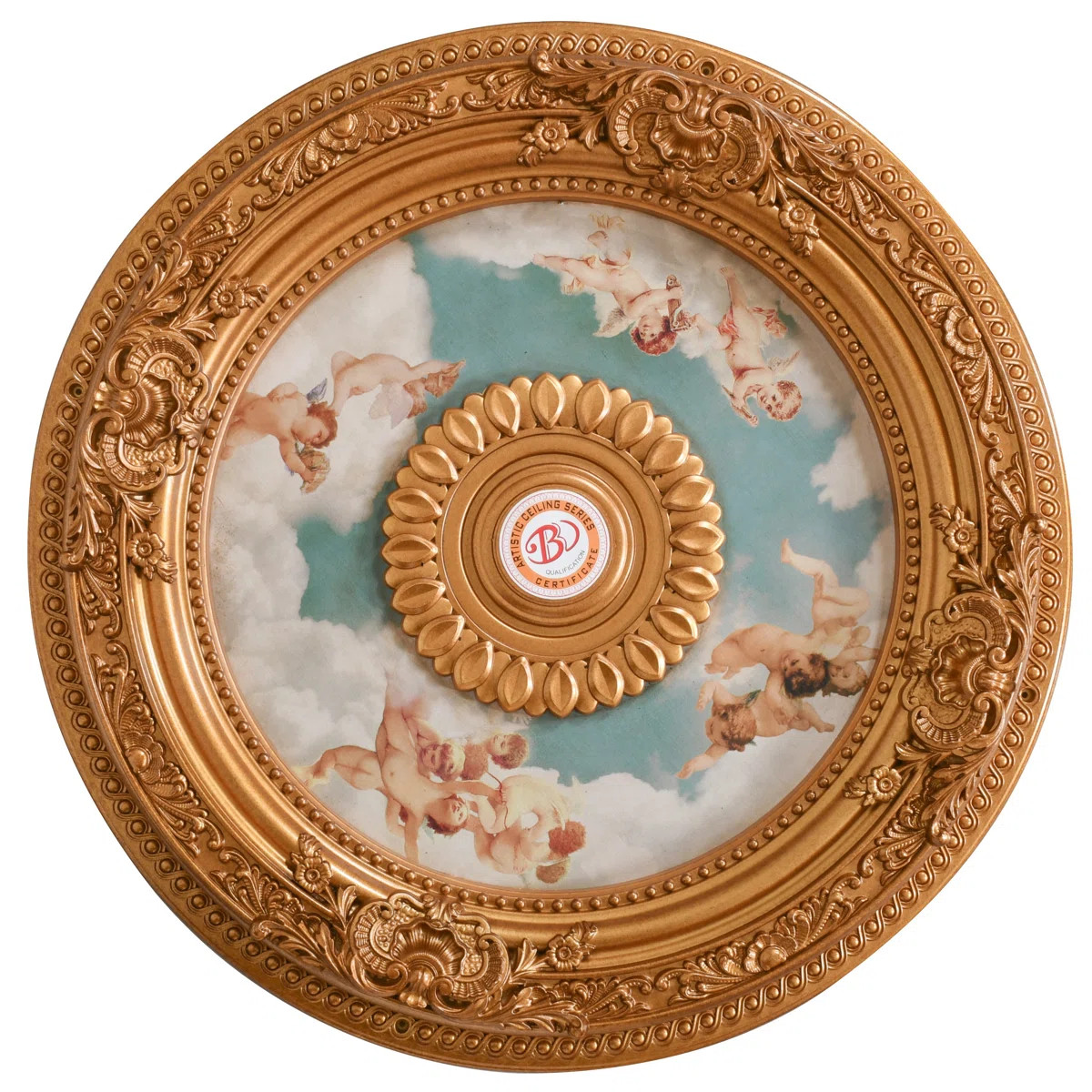 AFD Home Cherub Sky Ceiling Medallion & Reviews | Wayfair | Wayfair North America