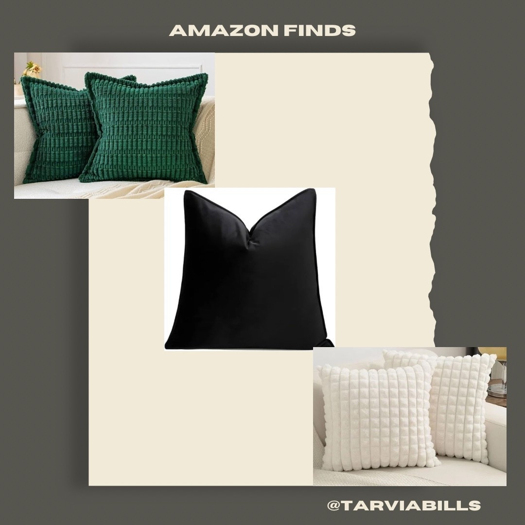 Mix, match, and get comfy 🛋️✨
Assorted pillows = instant vibe upgrade.

#PillowGoals #CozyCorner #StyledSpaces #ThrowPillows #HomeVibes #LayeredLook #NeutralDecor #PopOfTexture #AmazonFinds #InteriorInspo

#LTKFamily #LTKFindsUnder50 #LTKHome