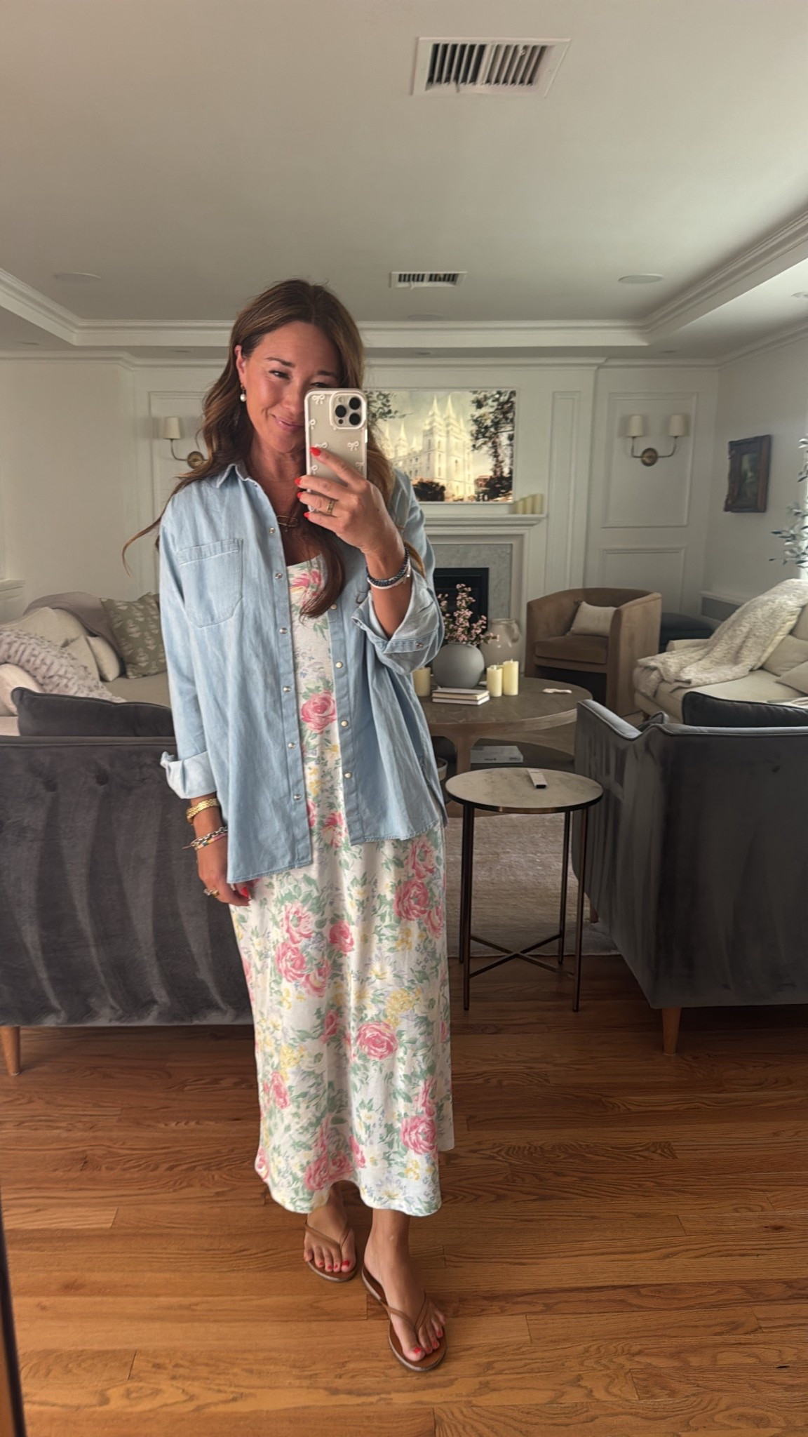 Summer dresses & denim shirts forever 

#LTKOver40 #LTKStyleTip