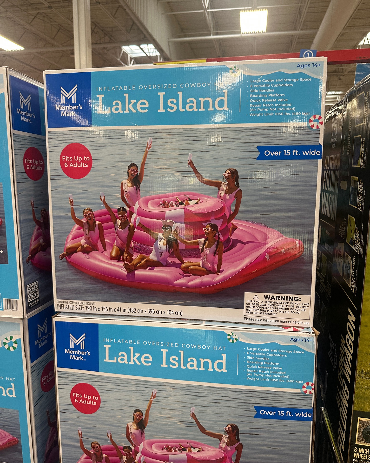 Okay so I saw these giant inflatable islands out on the lake when I was in Colorado and immediately started wondering where in the world people were finding them. 

Fast forward to walking into Sam’s Club and there they were, just sitting right there 😂 

So cute, fits up to 6 adults, and everyone on that lake looked like they were having the best time. AND it’s on sale for $99.48 right now which feels like a steal for something this fun. 

Linking it ⬇️

#LTKdayinmylife #LTKmomlife #LTKSeasonal