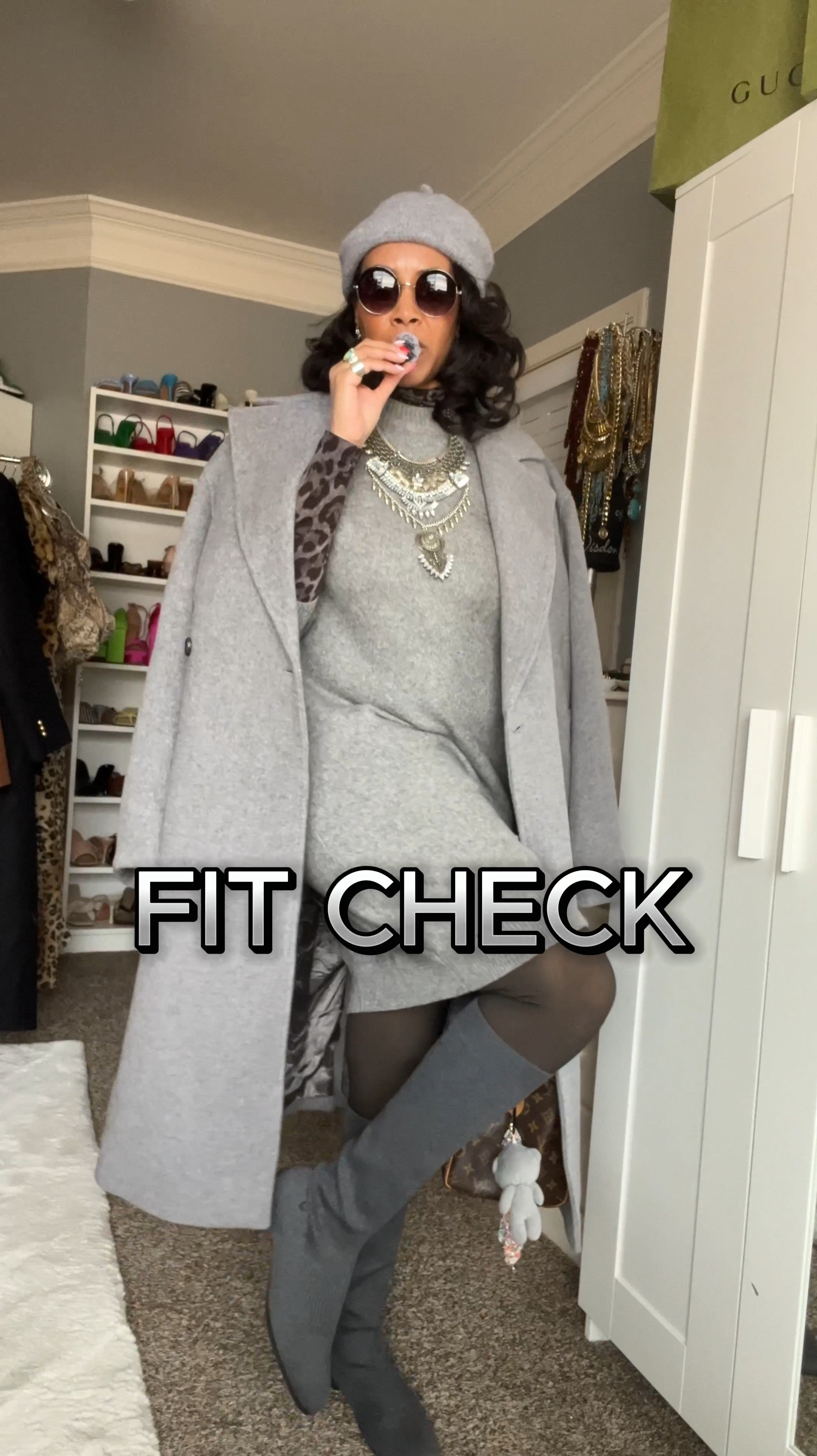 Gray monochromatic look for church! 

#LTKWorkwear #LTKStyleTip #LTKOver40