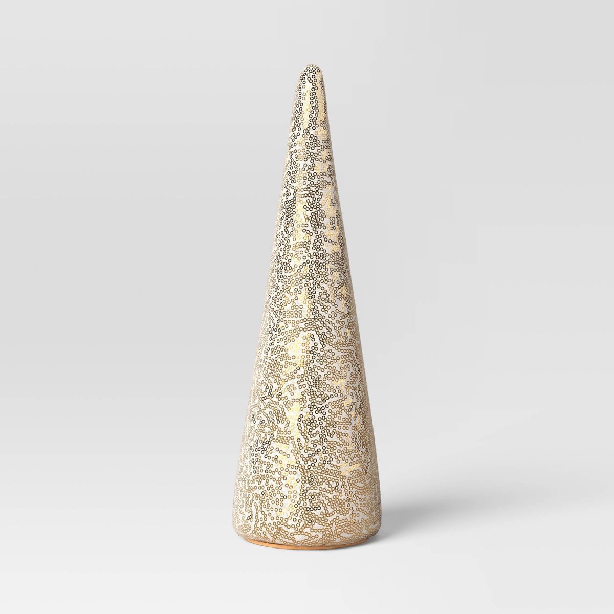 Sequined Fabric Cone Christmas Tree Sculpture - Wondershop™ | Target
