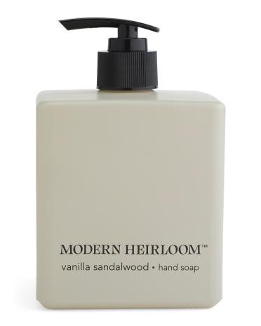 16.9oz vanilla sandalwood hand soap | TJ Maxx