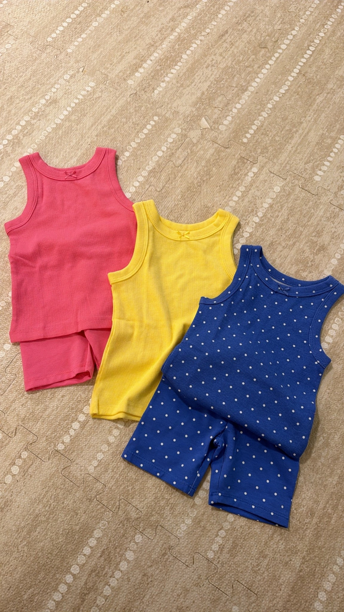 $3 sets from Walmart for toddlers!🩷💛💙

#LTKKids #LTKActive #LTKootd
